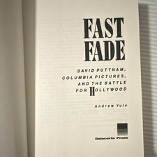 Fast Fade by Andrew Yule Hardcover English Book, Columbia Pictures