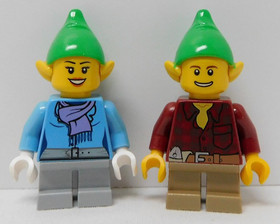 100% - 2014 LEGO Set 40106 Christmas TOY WORKSHOP Tools Boy Girl Elf Minifigures