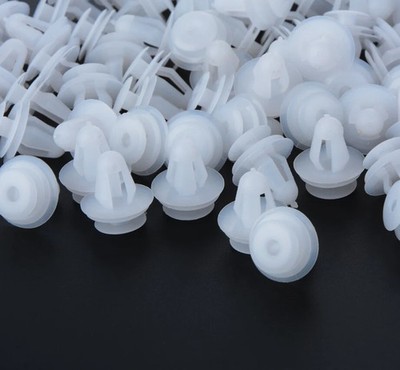 60x Auto Türverkleidung Verkleidung Stoßstangenhalter Kunststoff Clips Nietenbefestigungen 9mm Loch