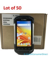 Lot of 50 Zebra TC77 Android 14 Barcode Scanner 1D/2D/QR TC77HL-5ME24BG-NA LTE