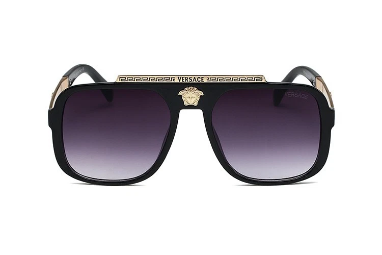 Gafas de sol cuadradas clásicas Versace para hombre parasol bronceado gafas de sol pesca + caja Foto 4 de 4