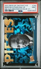 2021 PIECES OF THE PAST HISTORICAL ED #144 MARTIN LUTHER KING, JR. 1/1 PSA 9