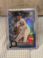2022 Bowman Chrome Baseball Luis Gil Blue Refractor Rookie Card RC /150