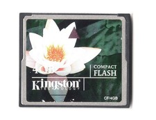 Kingston 4GB CF/4GB Genuine CF Compact Flash Camera Memory Card