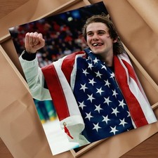 Team USA Hockey Gold Medal Victory Celebration Poster