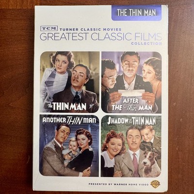 TCM Greatest Classic Films Collection The Thin Man DVD 4 Disc Set Brand New