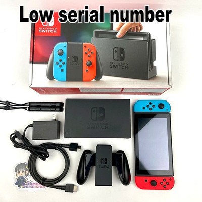 Nintendo Switch HAC-001 Low Serial Console All Accessories