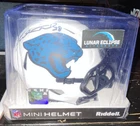 SEALED Fred Taylor Signed Jaguars Lunar Eclipse Alt Mini Helmet BAS Witnessed
