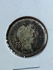 1912 S Barber 90% Silver Dime from San Francisco Mint Item D23AX5 Uncleaned