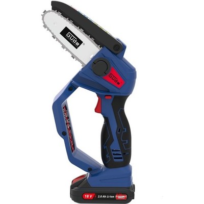 Güde Akku Minikettensäge MK 18-201-05 inkl. 2Ah Akku & Ladegerät, 18V, 6,7m/s