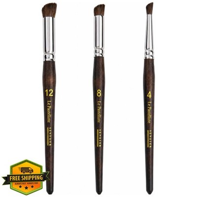 Sennelier Le Pastelliste 3pc Pastel Artist Brush Set