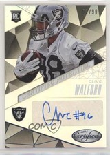 2015 Certified Potential Mirror Silver /99 Clive Walford #CP-CW Auto x7n