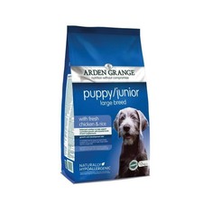 12kg Puppy/Junior Large Breed Chicken & Rice Arden Grange Dry Dog Food 5.52 per kilo