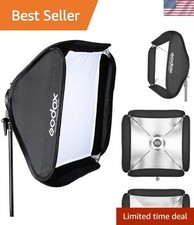 32''x32'' Portable Bowens Mount Softbox - Fast Setup for Stunning Photography