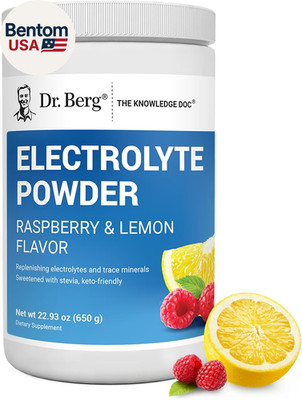 Dr. Berg Zero Sugar Hydration Keto Electrolyte Powder - Enhanced W/ 1000 Mg of P