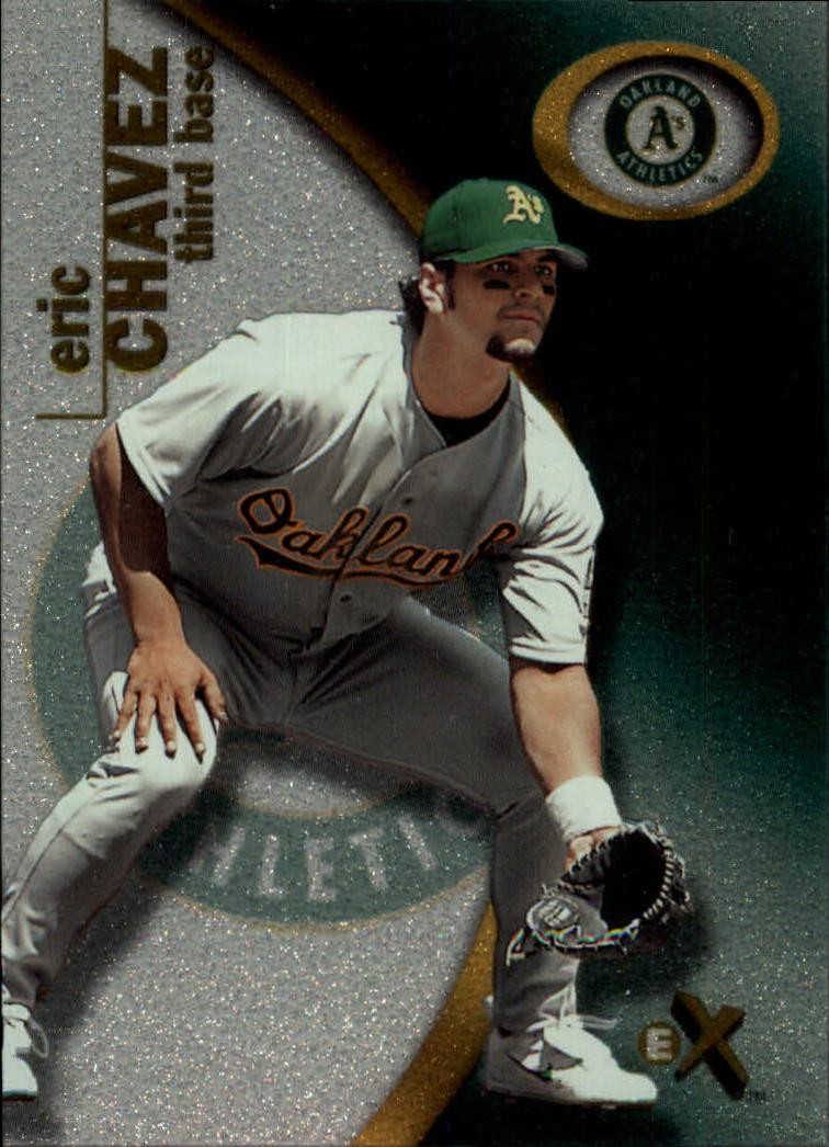 2001 E-X #4 Eric Chavez - BB