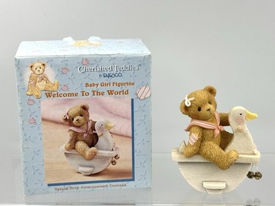 Cherished Teddies Welcome To The World Baby Mädchen Figur 2003 Enesco Originalverpackt