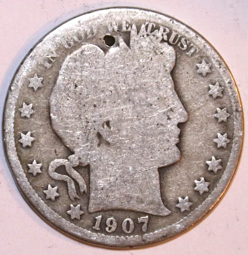 1907-O Barber Half Dollar - Good - Details - #9775DAC