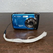 Bell+Howell Splash Blue Waterproof Digital Camera WP10 TESTED WORKS