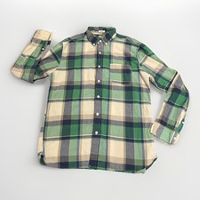 J. CREW Men's Slim Shirt Size Large, Cotton, Long Sleeve, Button-Up Business