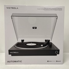 Victrola Automatic Turntable Bluetooth Music Belt Drive Record Player Brand New