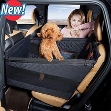 Dog Car Seat For Large Dogs Half Back Seat Extender With Hard Bottom Waterproof Dog Car Seat For Large Dogs Half Back Seat Extender With Hard Bottom Waterproof