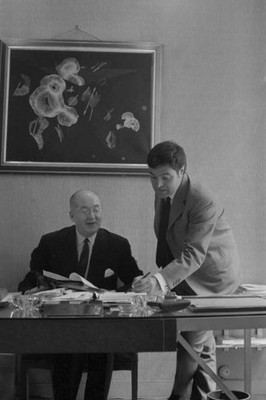 Jacques Heim stylist at Lanvin in Paris on August 1 1965 France Old Photo 2