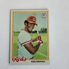 Topps 1978 Ken Griffey Sr. #80 Cincinnati Reds MLB Baseball Trading Card