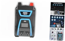  Power Inverter, 12V DC to 110V 120V AC, LCD Display, Modified Sine Wave, 1000W