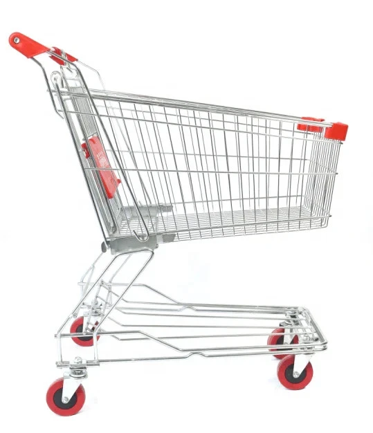 Универсальные стильные тележки для покупок большие тележки для розничных магазинов тележки - Изображение 4 из 4