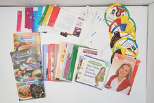 Vtg 1998 Weight Watchers Small Case w/ Booklets Fast Food Companion Pamphlets