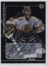 2000-01 ITG Be A Player Signature Series Auto Byron Dafoe #122 Auto qh5