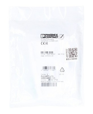 PHOENIX CONTACT PLC-OPT-LPE-24DC/48DC/100 Relaismodul Zeitbaustein Relay module
