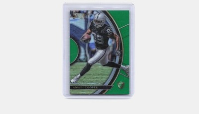 2017 Panini Select #61 Amari Cooper Green #/5
