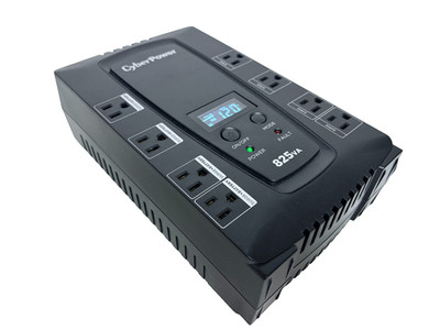 CyberPower CP825LCDa Intelligent LCD UPS 825VA/450W 8 Outlets AVR *No Battery*