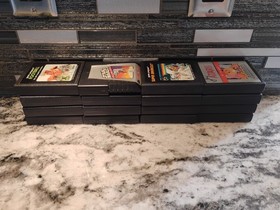 Atari 2600 Game Cartridges Lot of 16 - With Manuals - All Tested And Working 