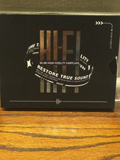 HI-FI High Fidelity Ear Plugs [30dB]: NEW (FREE SHIPPING)