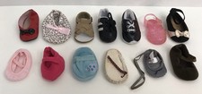 18 Doll Single Shoe Lot Includes 13 Single Shoes Variety Of Brands