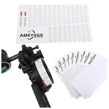 10PCS Archery Extended Range Replacement Sight Tape Professional Yardage Tapes