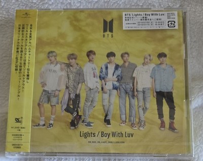 BTS Lights Boy With Luv Ltd Ed Type A CD + DVD UICV-9313 SEALED USA SELLER FSHIP