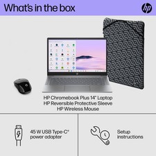 New HP Chromebook 14a-nf0035cl 14" Touch Intel i3-N305 8GB 256GB UFS Chromebook