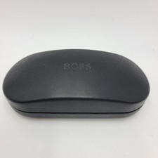 HUGO BOSS Sunglasses Eyeglasses Clamshell Case Black