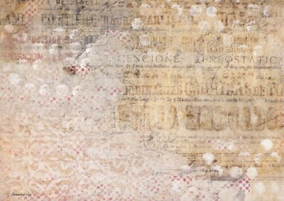 Stamperia A/4 Reispapier - Textur - DFSA4633