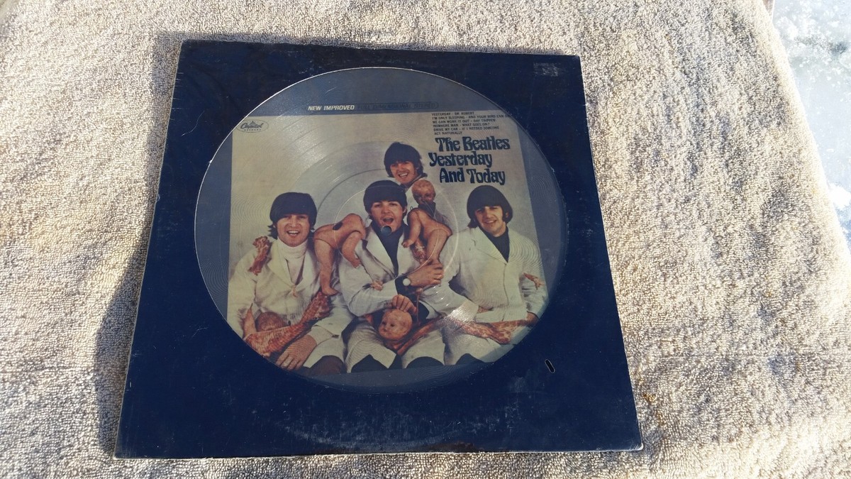 the Beatles yesterday and today butcher picture disc SEALED vinyl