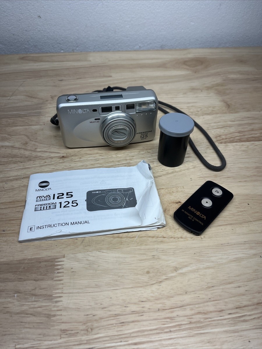 Film Camera Freedom Zoom 125 Minolta Freedom Zoom 125 Battery
