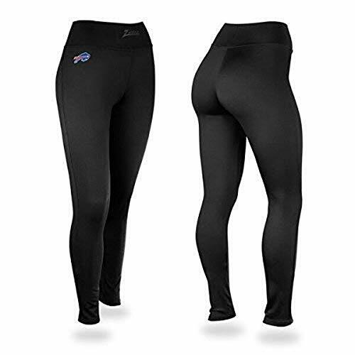Женские однотонные леггинсы Zubaz NFL Buffalo Bills, черный