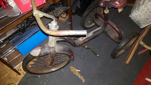 Rare AMF Junior Toy Corp Tricycle Chain Drive Vintage Never seen Another one 
