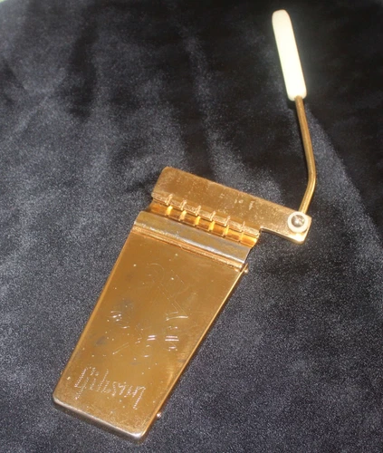 Vintage 1960's Gibson Long Lyre Maestro Vibrola Vibrato Tailpiece Gold SG ES