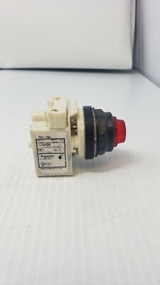 Schneider Electric 9001KM1 Light Module w/Red Lens SEE DESCRIPTION