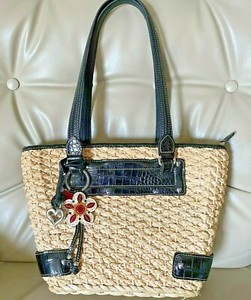 brighton straw handbolsas